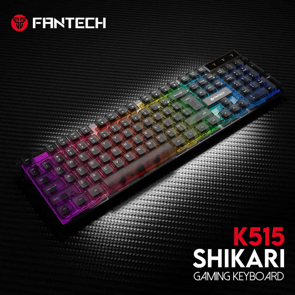 Fantech Shikari K515 RGB Membrane Gaming Keyboard Fantech Shikari K515 RGB Membrane Gaming Keyboard